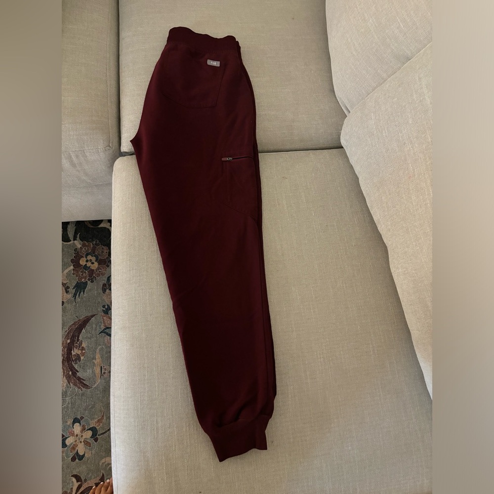Maroon Figs Scrubs